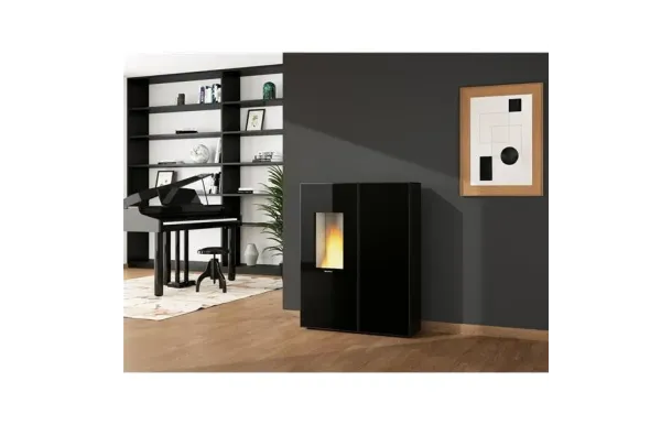 NORDICA EXTRAFLAME Poêle à granulés éle SHARONPLUSCXCRYSTALN